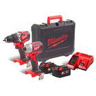 Набор инструментов Milwaukee M18 CBLPP2A-402C (Дрель M18 CBLPD + Винтоверт M18 CBLID) — Фото 1