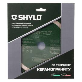 Диск алмазный по керамограниту и природному камню SHYLD 180х1.6х22.2/25.4мм (30320) — Фото 1