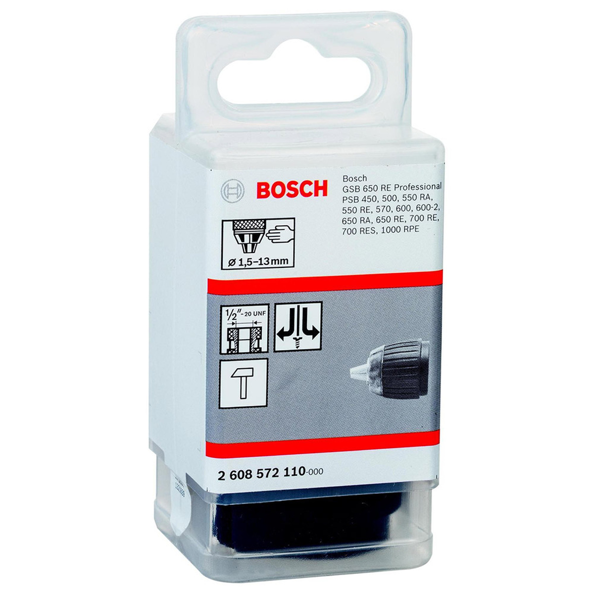 Патроны и ключи для дрелей и шуруповертов Bosch — Фото 1