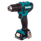 Аккумуляторная дрель-шуруповерт Makita DF333DWYE + Рулетка измерительная Makita (5м.) PGC-80520